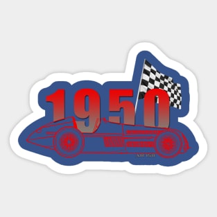 World Motorsport Championship 1950 Sticker